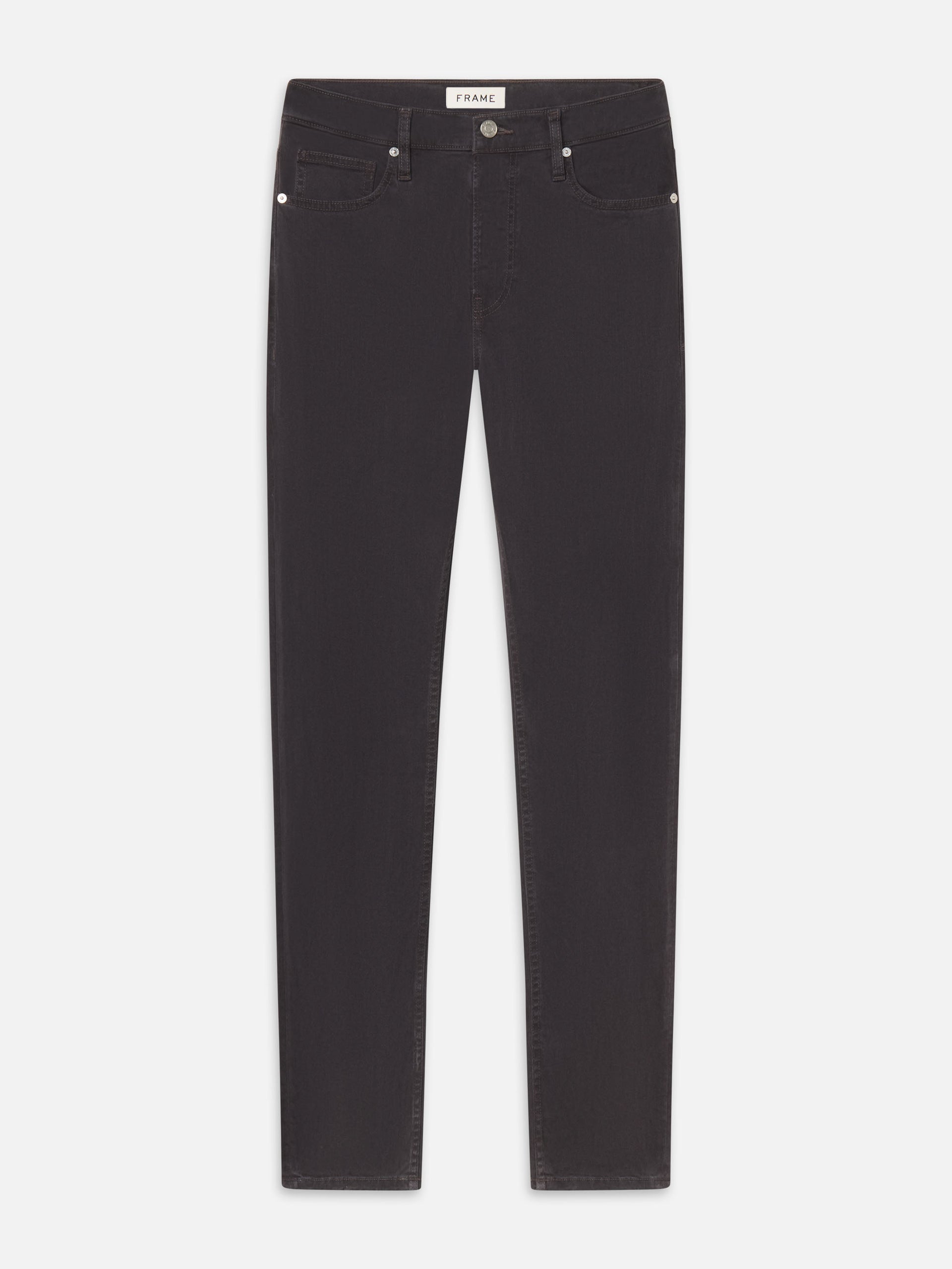 Modern Straight Brushed Twill -- Vintage Grey