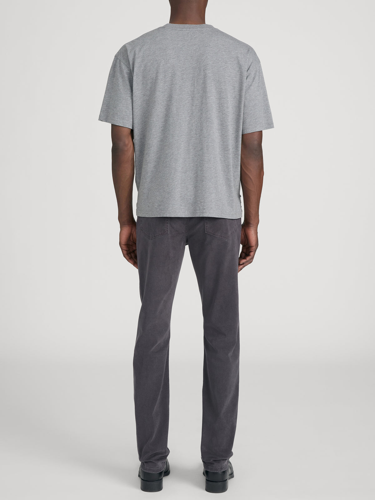 Modern Straight Brushed Twill -- Vintage Grey