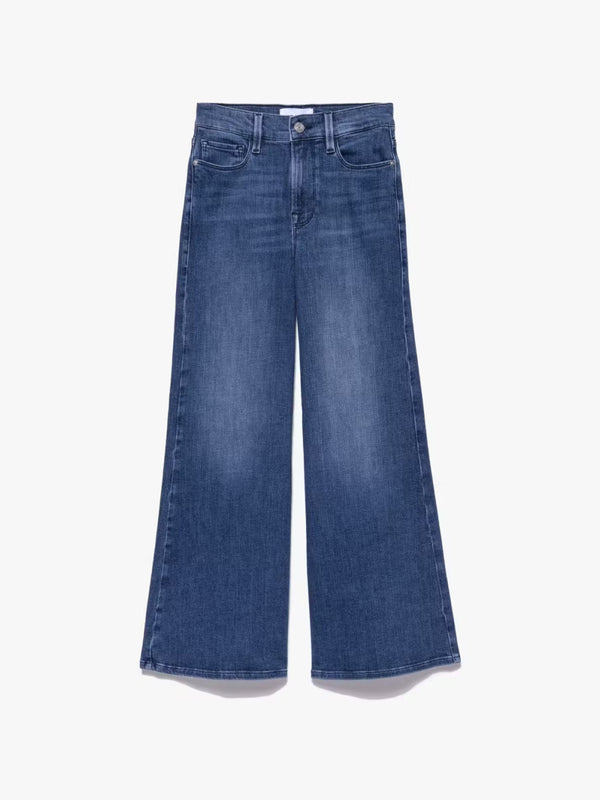 FRAME Le Baggy Palazzo low-rise wide-leg jeans