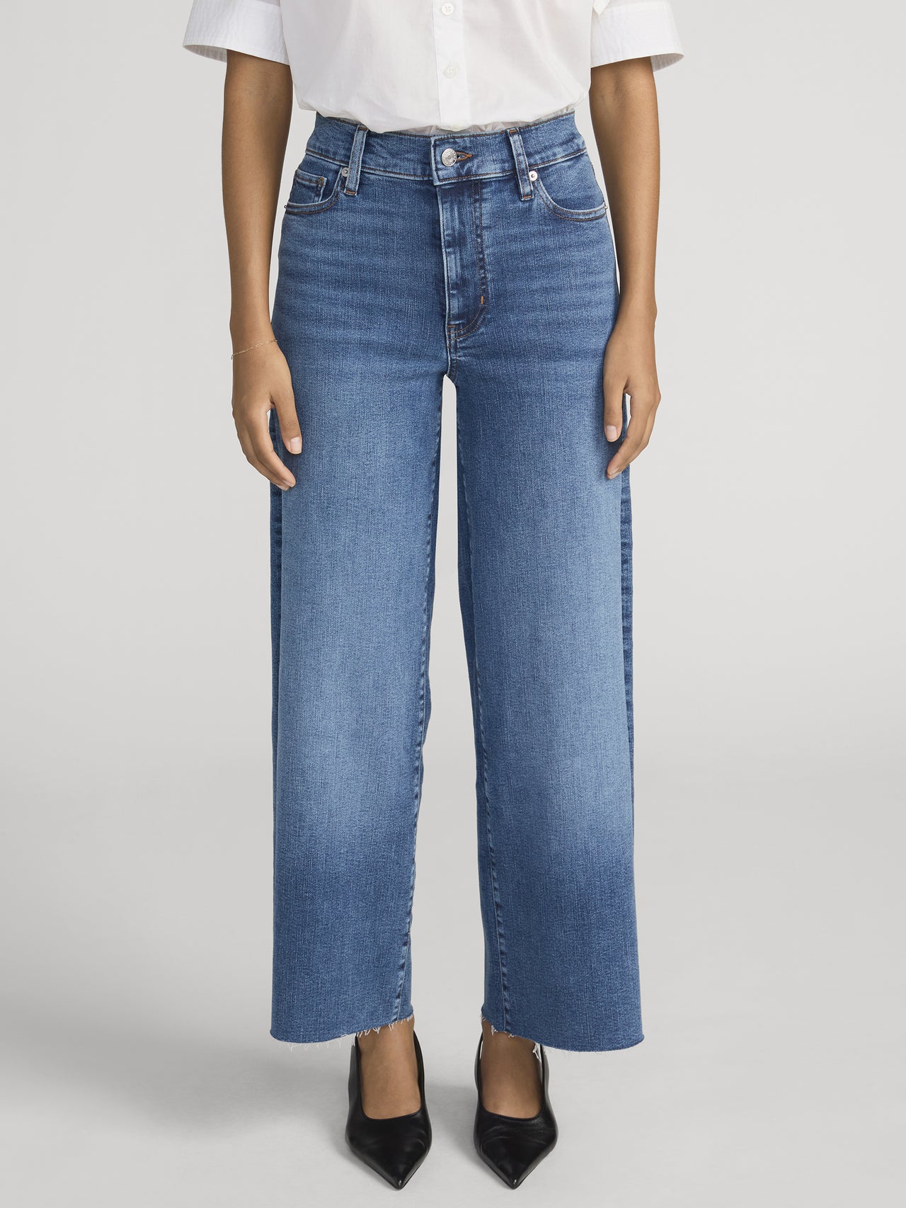 Jean On Model Front Crop