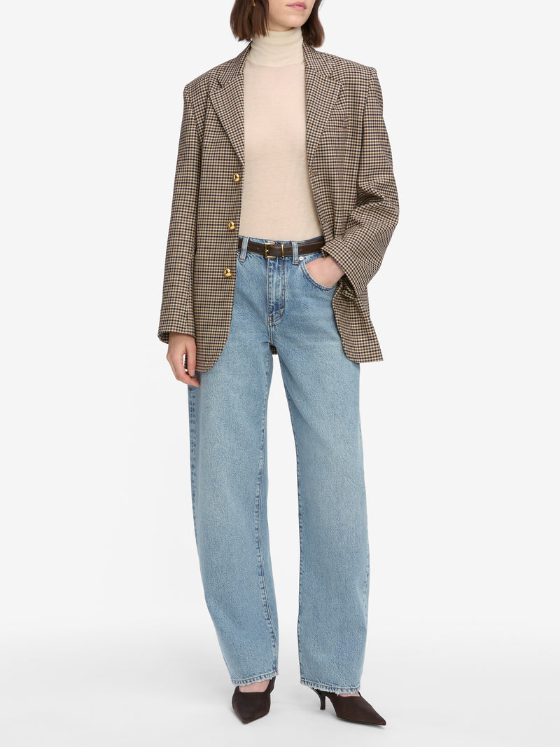 jeans full front view