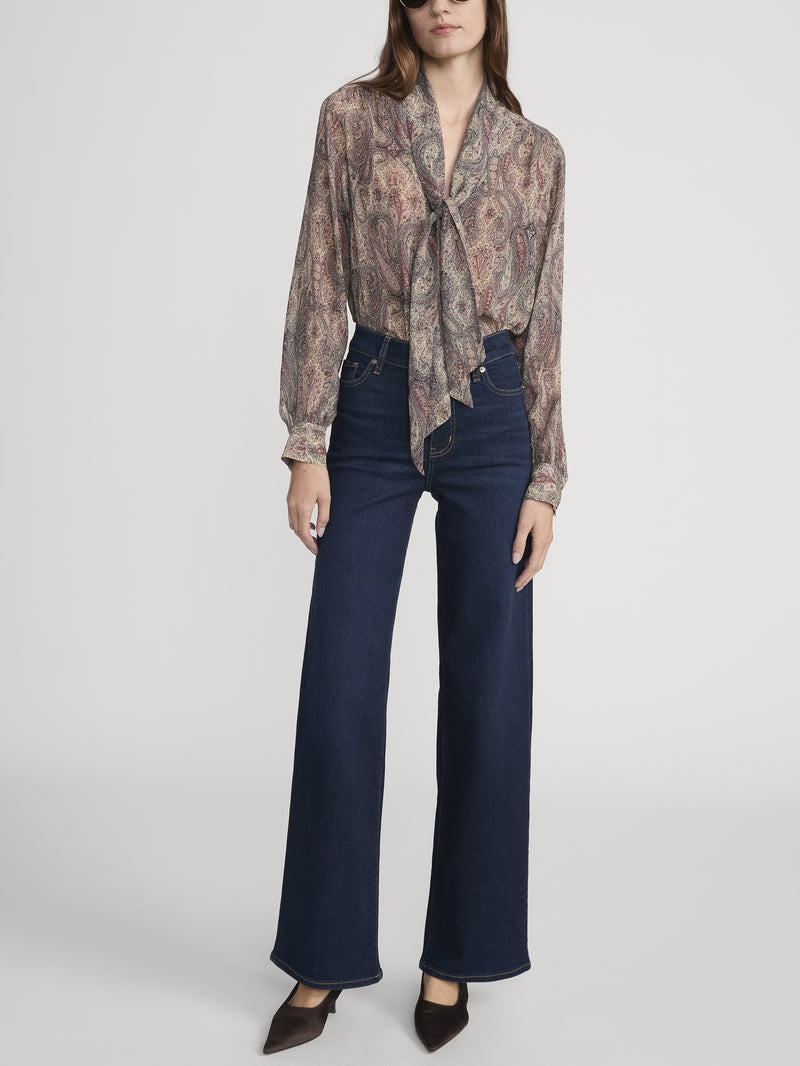 jeans full front view