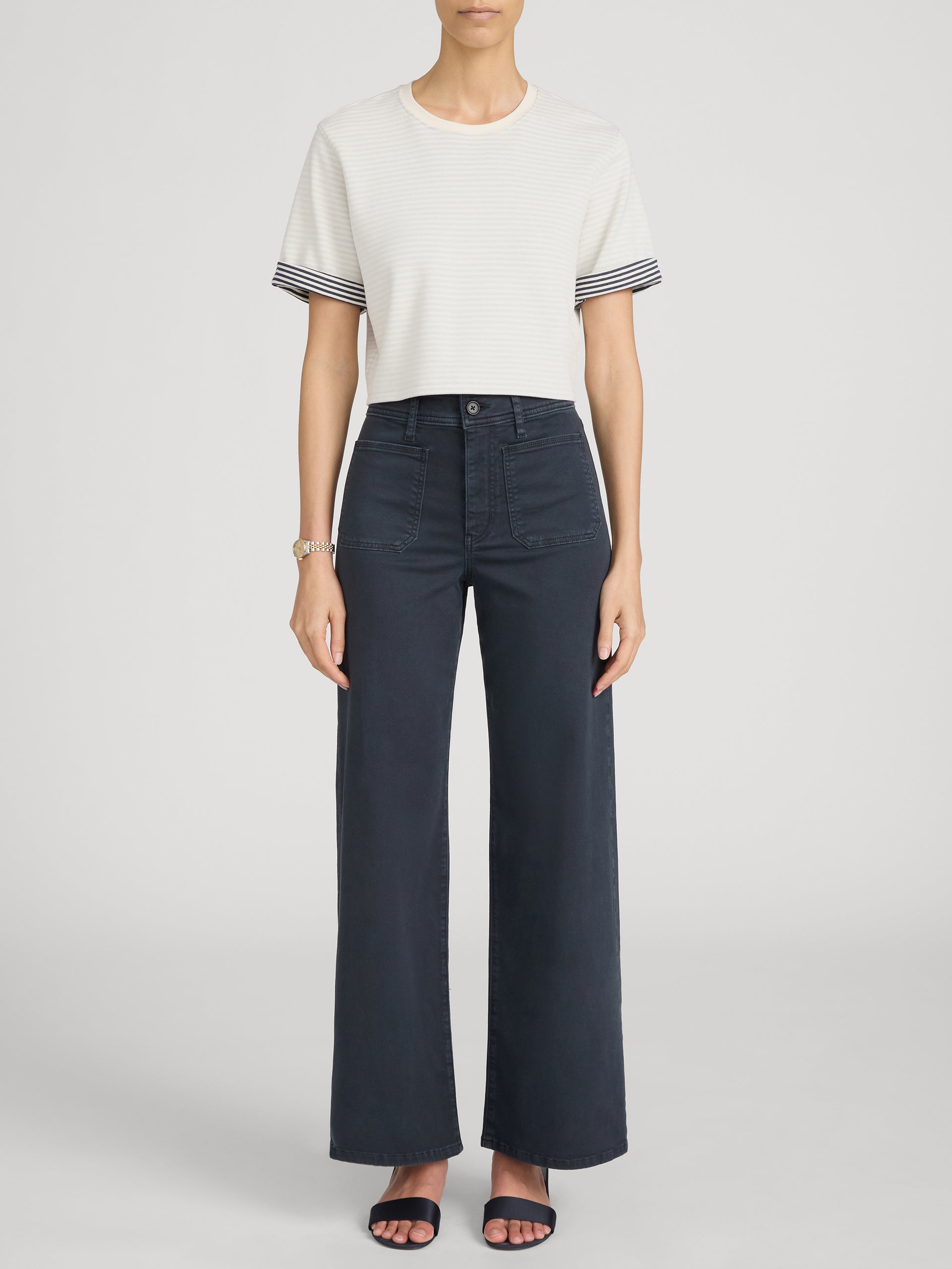 Pant on model front