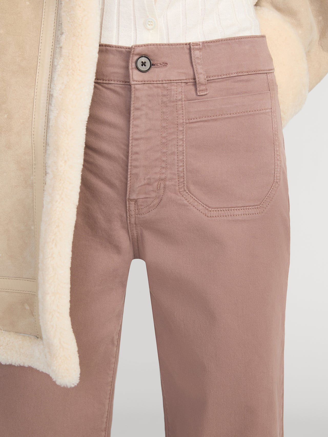 Le Slim Palazzo Modernist Pocket -- Mauve