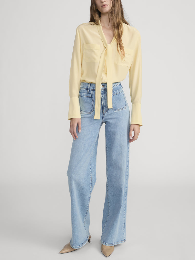 jeans full front view