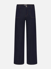 Le Slim Palazzo Pintuck Pocket -- Rinse