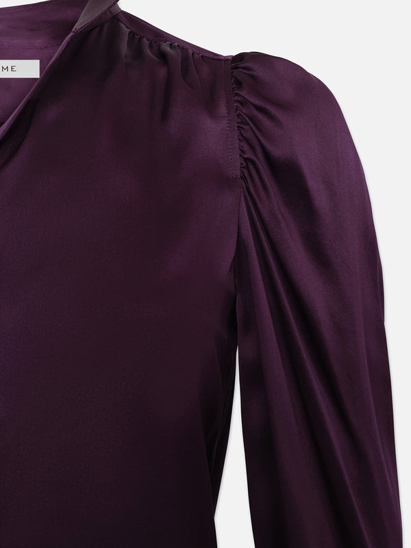 Gillian Long Sleeve Top -- Plum