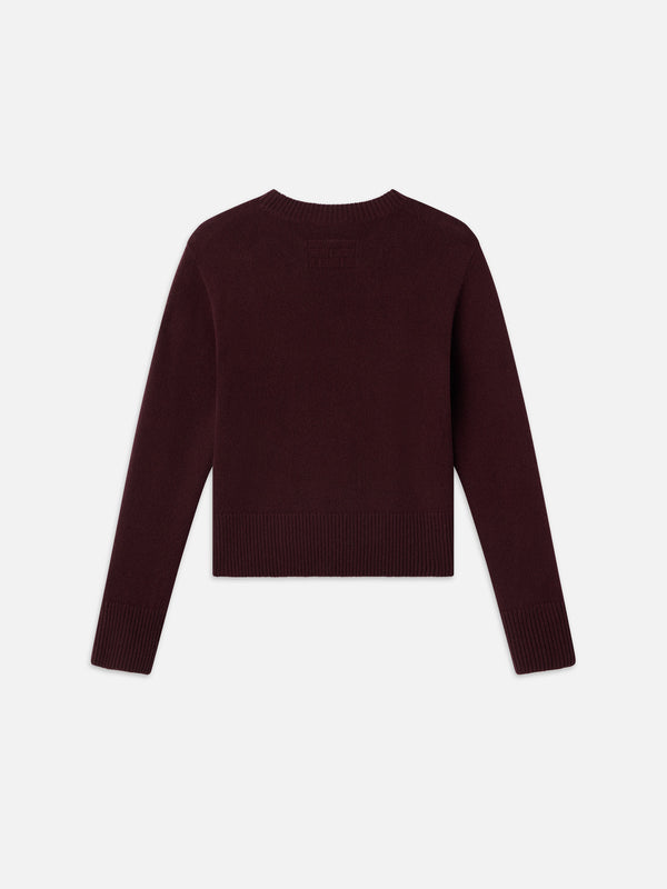 Vince factory Burgundy Cashmere Sweater