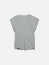 Le Mid Rise V Neck Tee