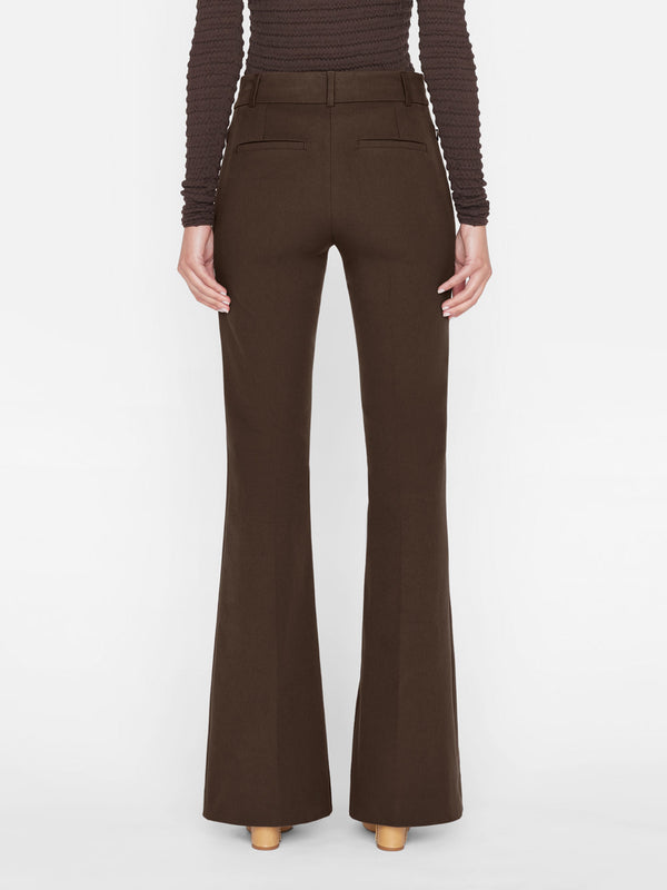 Le High Flare Split Trouser in Espresso – FRAME