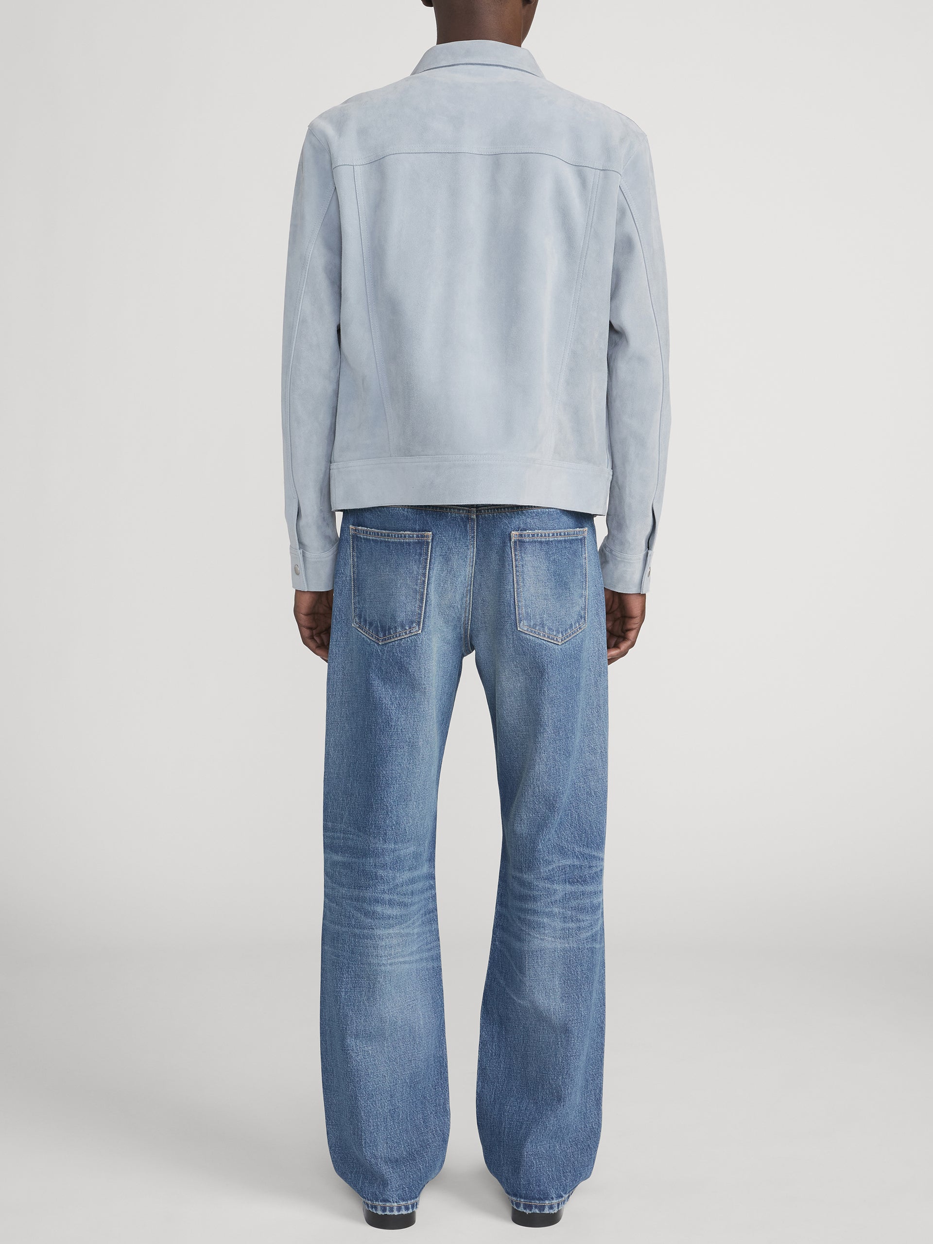 Jacket On Model Back