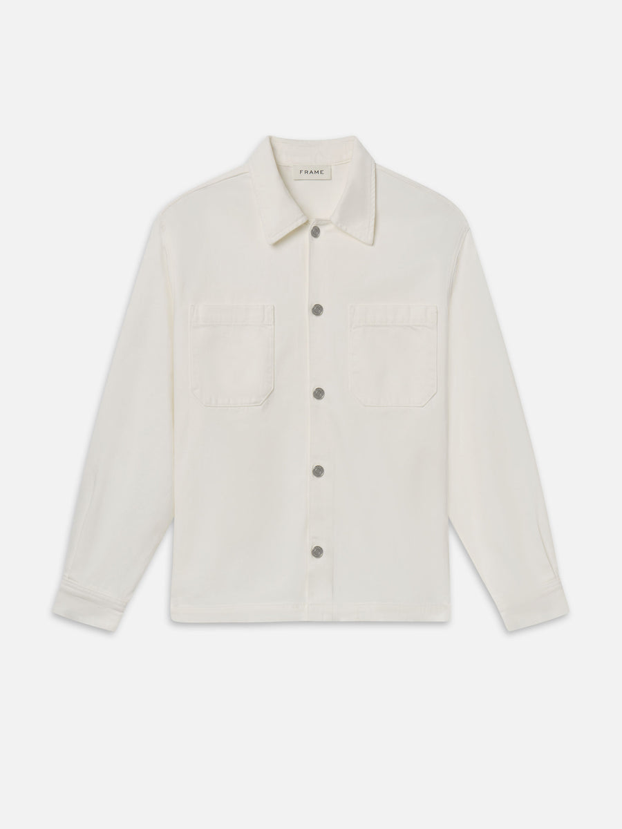 Lightweight Shirt Jacket -- Natural