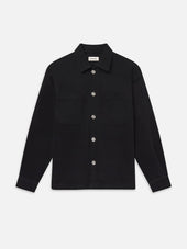 Denim Shirt Jacket -- Sharp