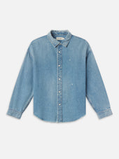 Relaxed Denim Shirt -- Voltage