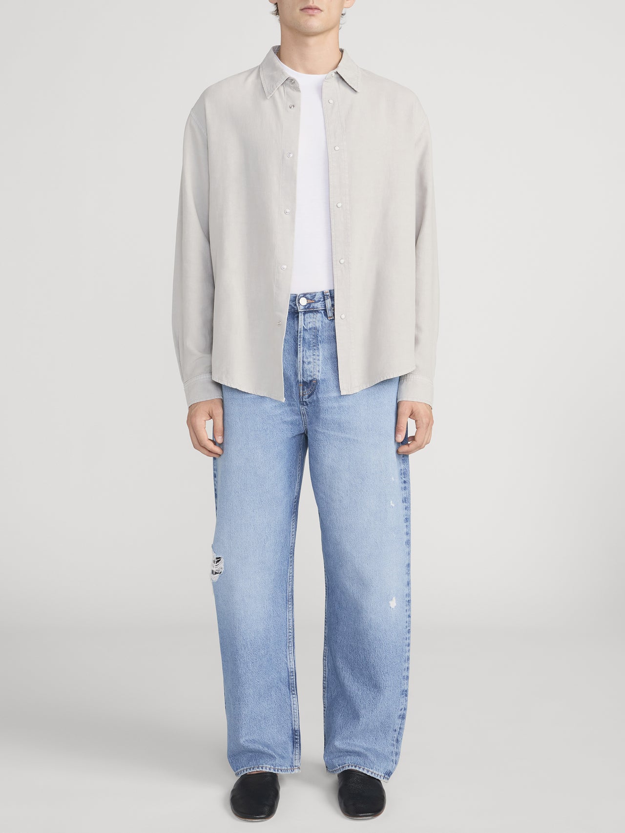 Classic shirt -- Light Stone