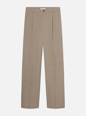 Wide Leg Trousers -- Vintage Khaki