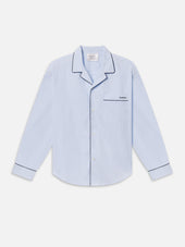 Sotheby's Unisex Pajama Shirt -- Blue Stripe