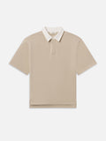 Rugby Polo -- Dusty Beige