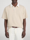 Polo on model crop