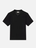 Superfine Polo Sweater -- Black