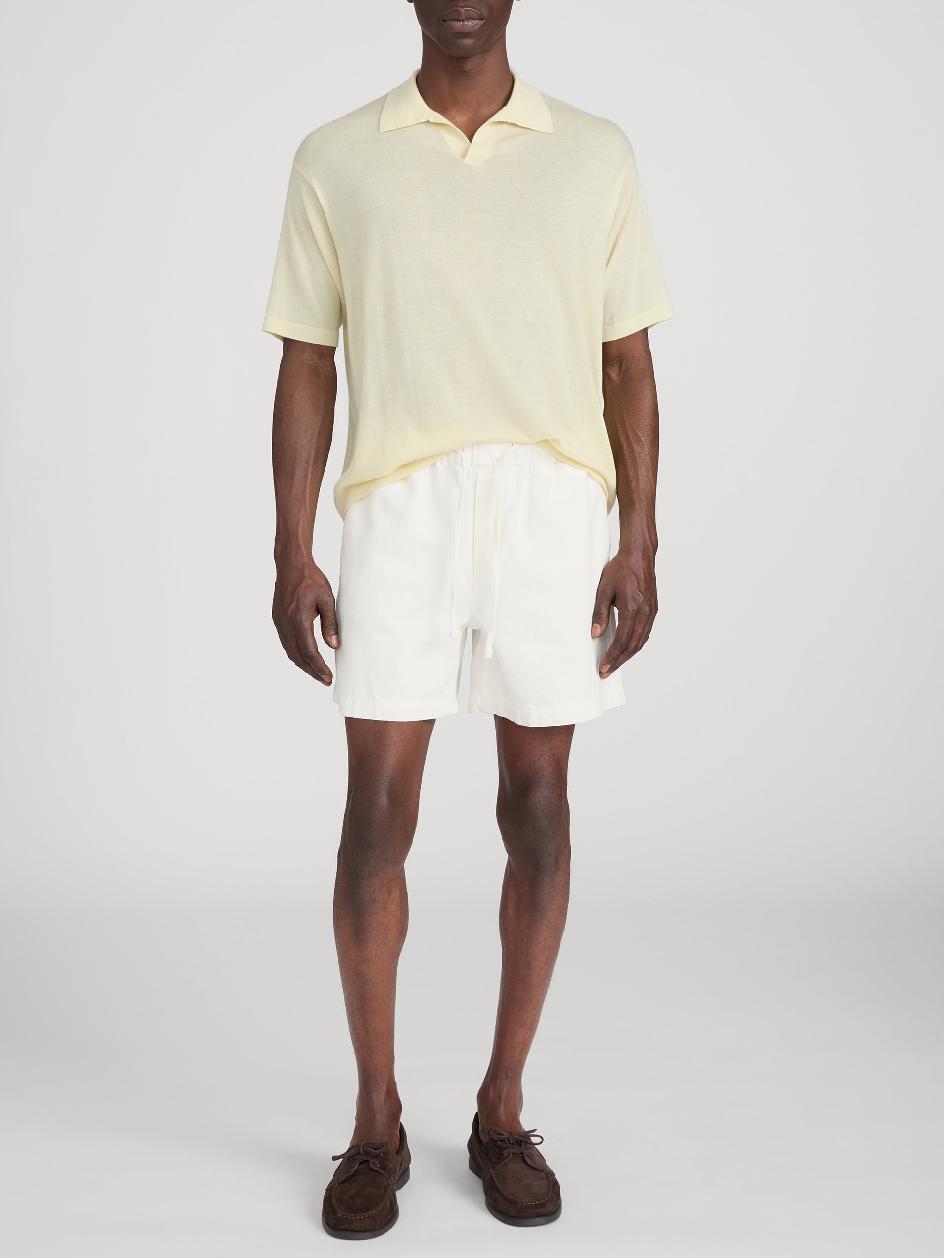 Canvas Shorts -- Off White