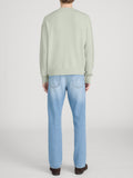 Lightweight Cashmere Crewneck -- Pale Green
