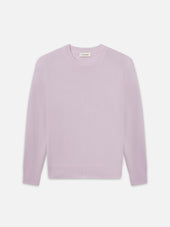 Lightweight Cashmere Crewneck -- Pale Purple