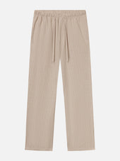 Pyjama Pants -- Beige Stripe