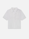 Open Weave Shirt -- White