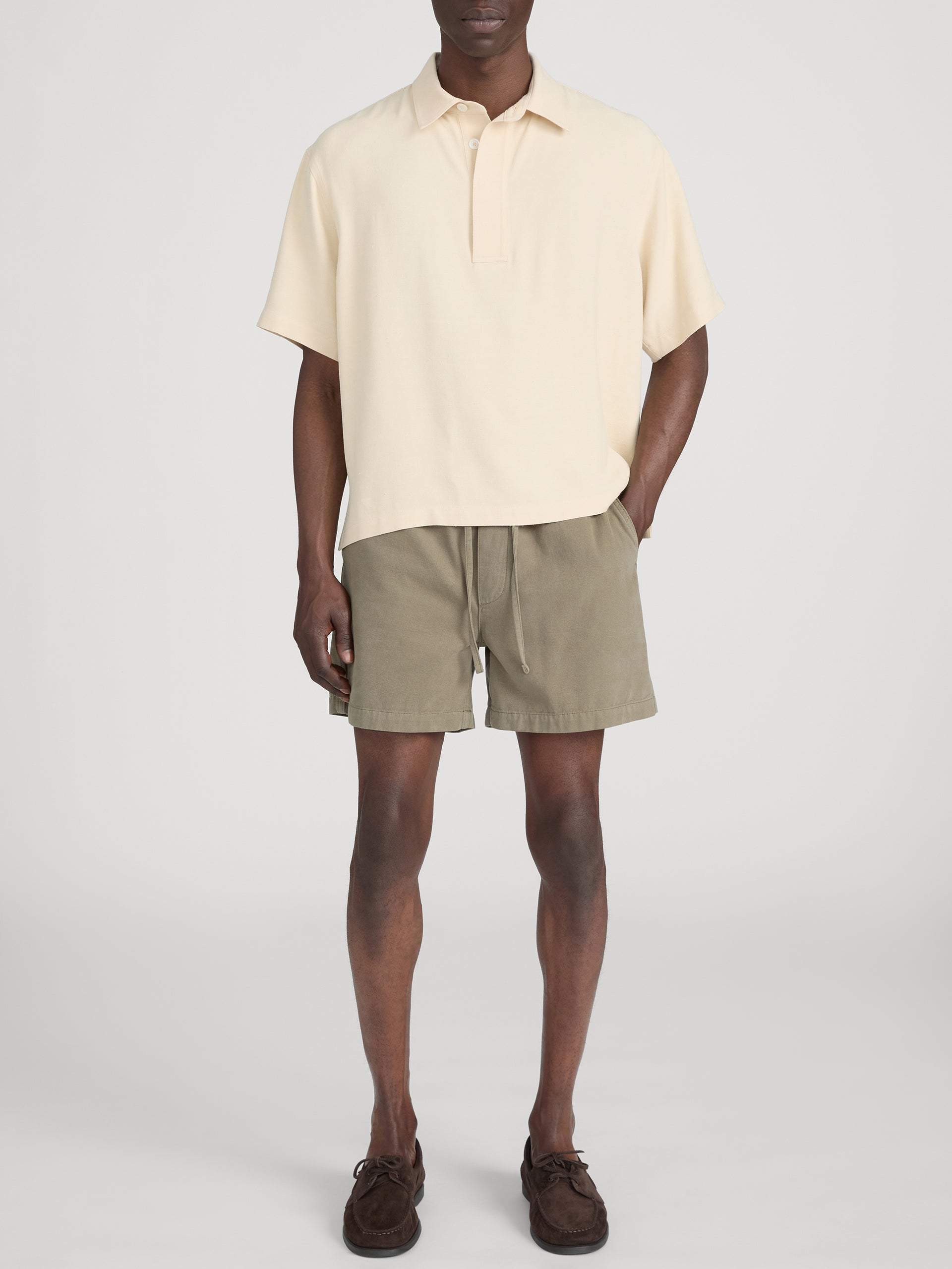 Henley Shirt -- Natural