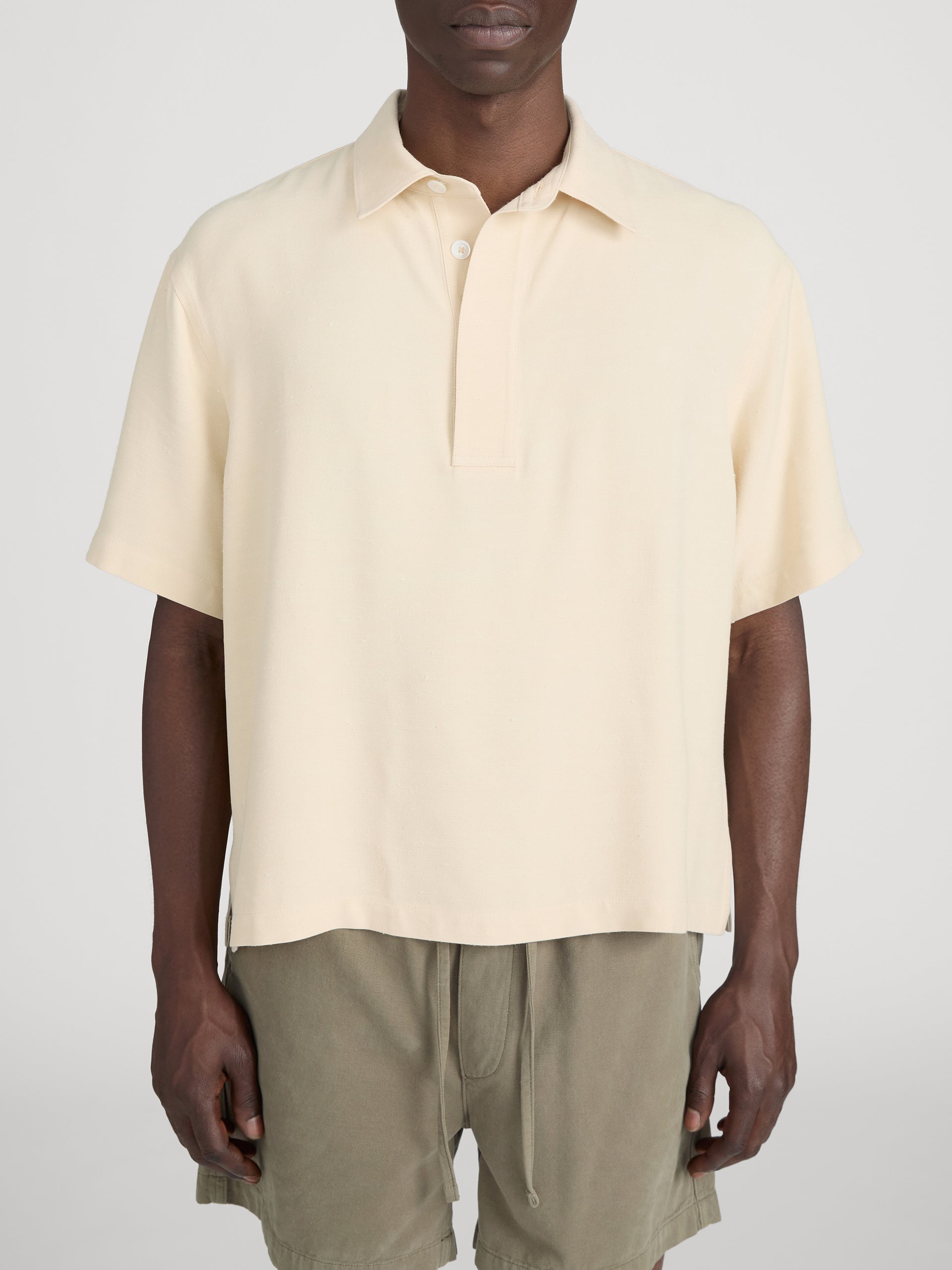 Henley Shirt -- Natural