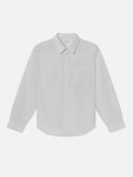 Pyjama Shirt -- White Stripe