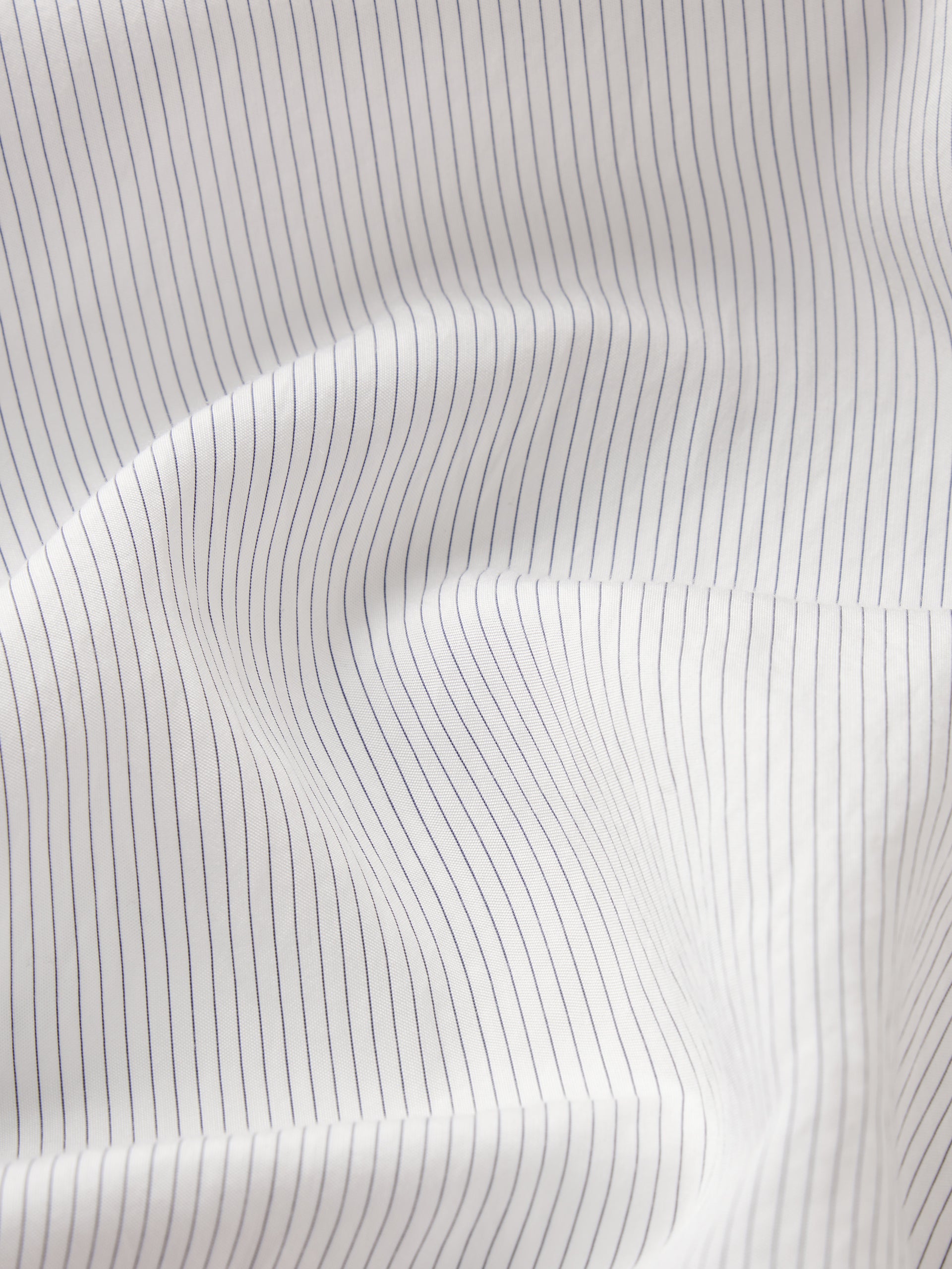 Pyjama Shirt -- White Stripe