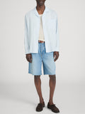 Pyjama Shirt -- Blue Stripe