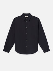 Linen Shirt -- Dark Navy