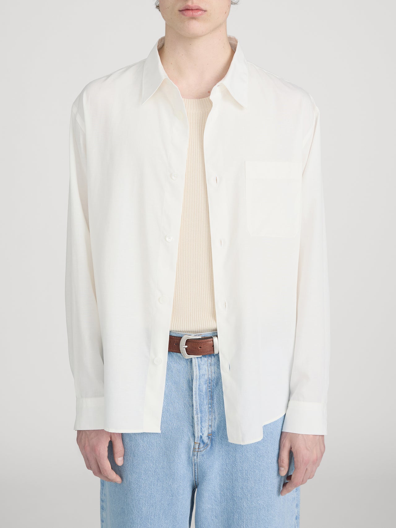 Linen Shirt -- White