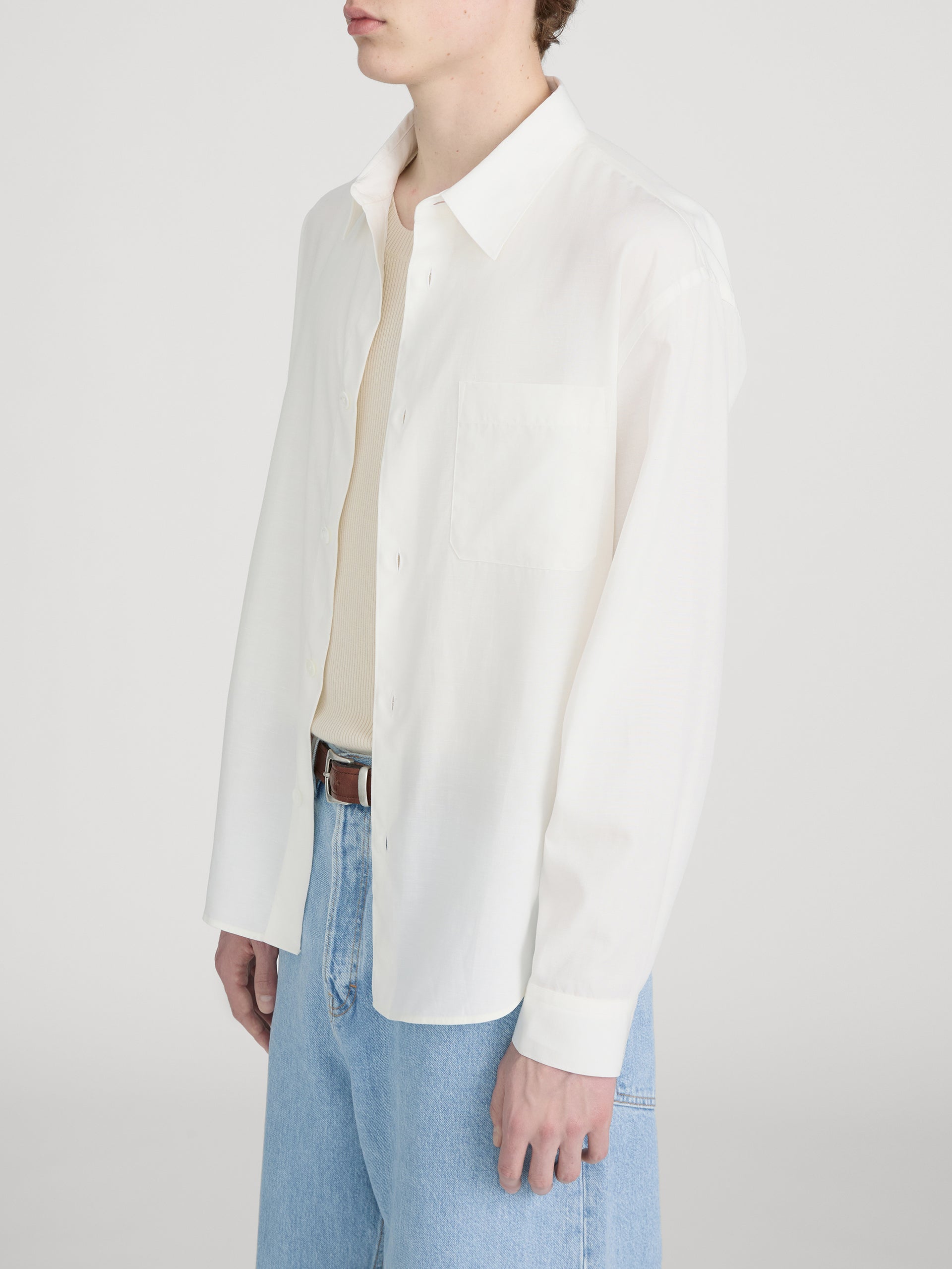 Linen Shirt -- White