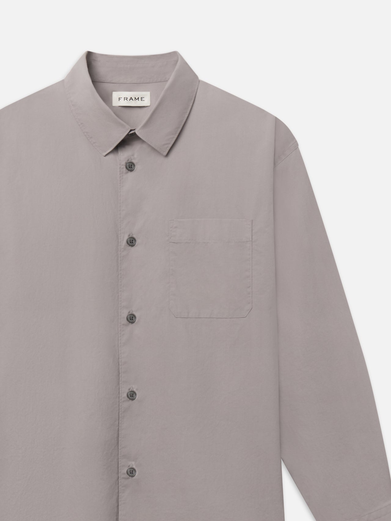 Cotton Shirt -- Grey