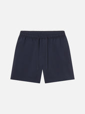 Seersucker Shorts -- Navy