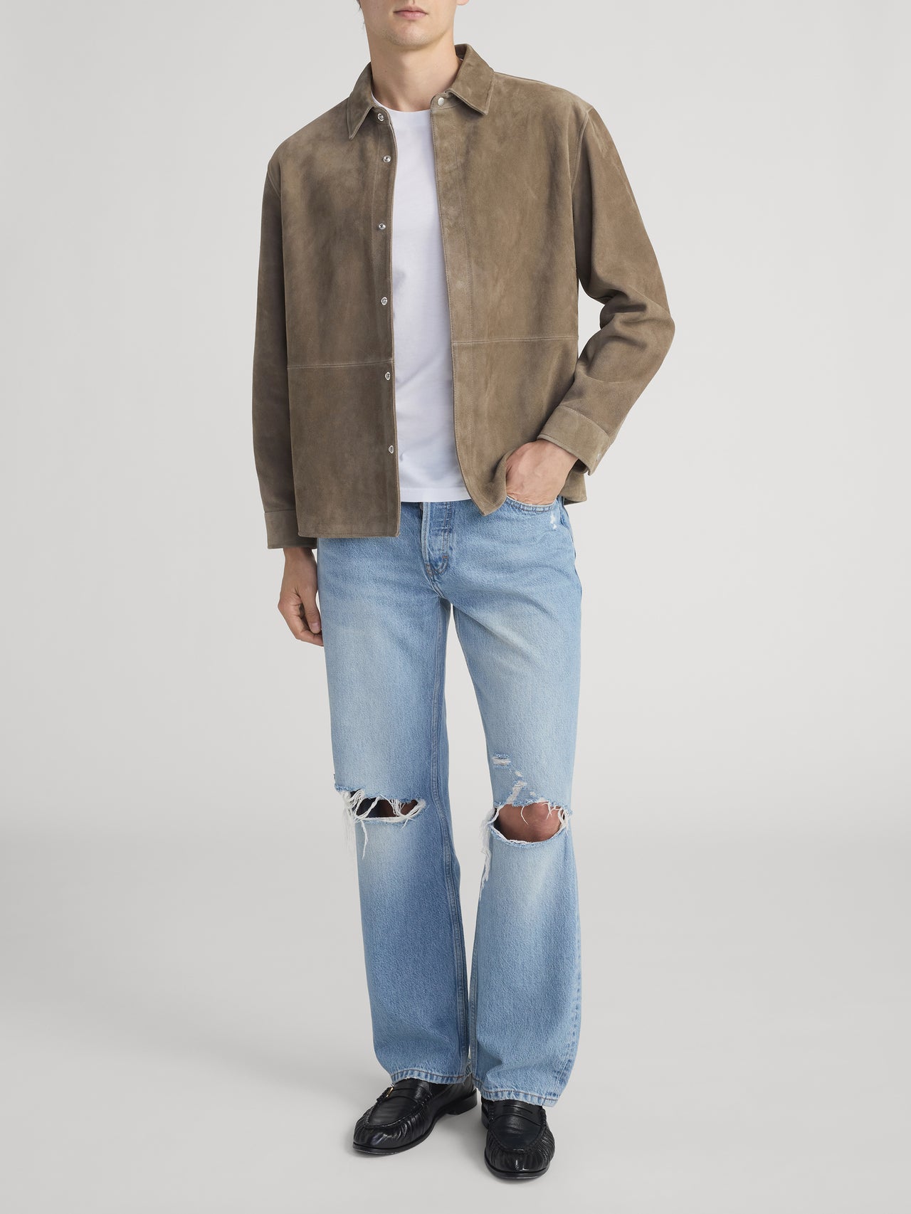 shirt full front view