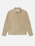 Suede Shirt -- Oxford Beige