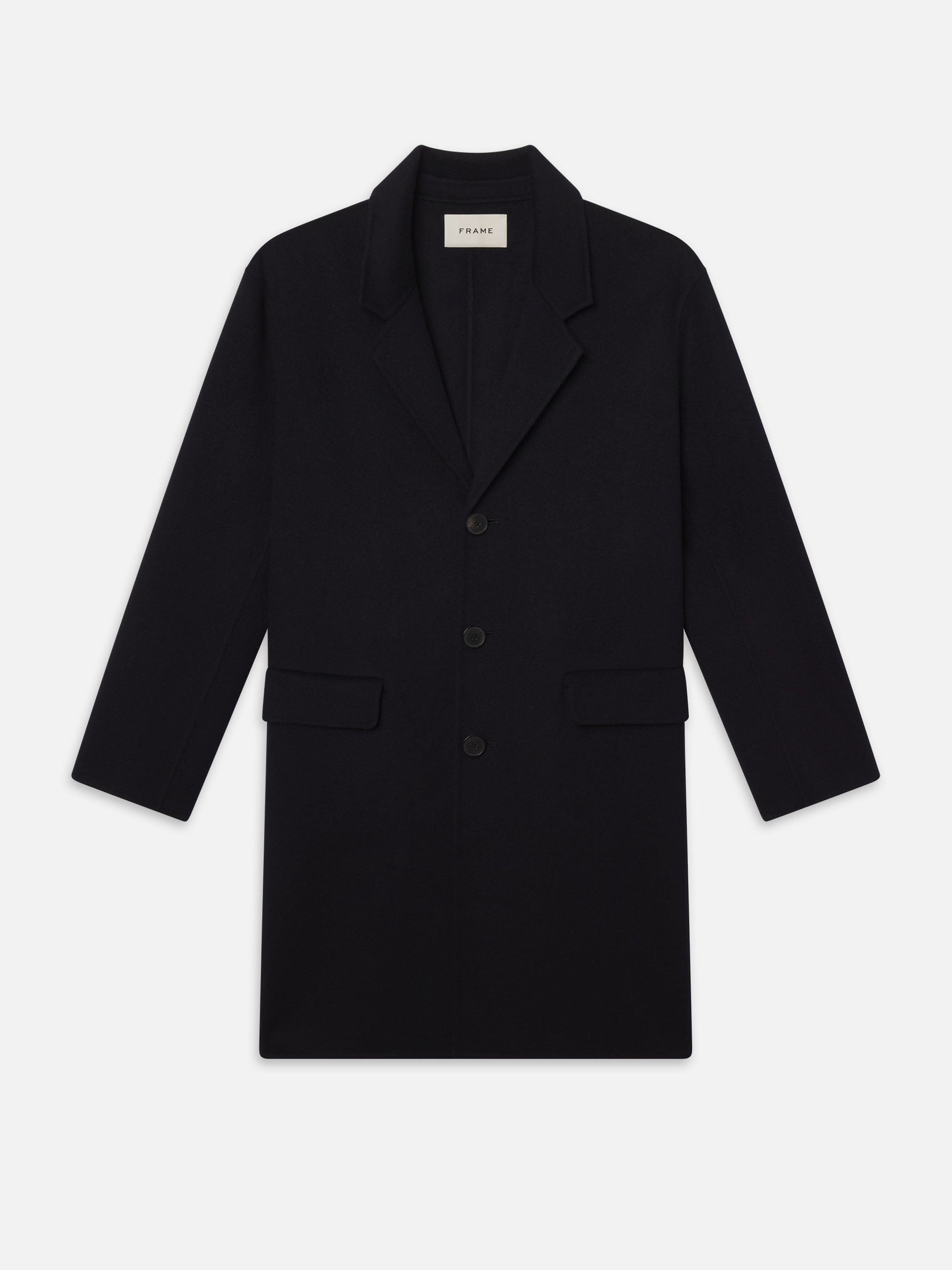 Double Face Wool Overcoat