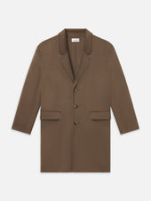 Double Face Wool Overcoat -- Soft Taupe