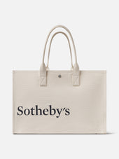 Sotheby's Large Tote -- Cream