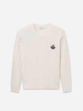 Cable Sweater -- Cream