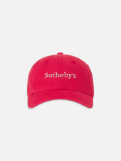 Sotheby's Cap -- Red Washed