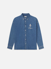 Ritz Embroidery Denim Shirt -- District