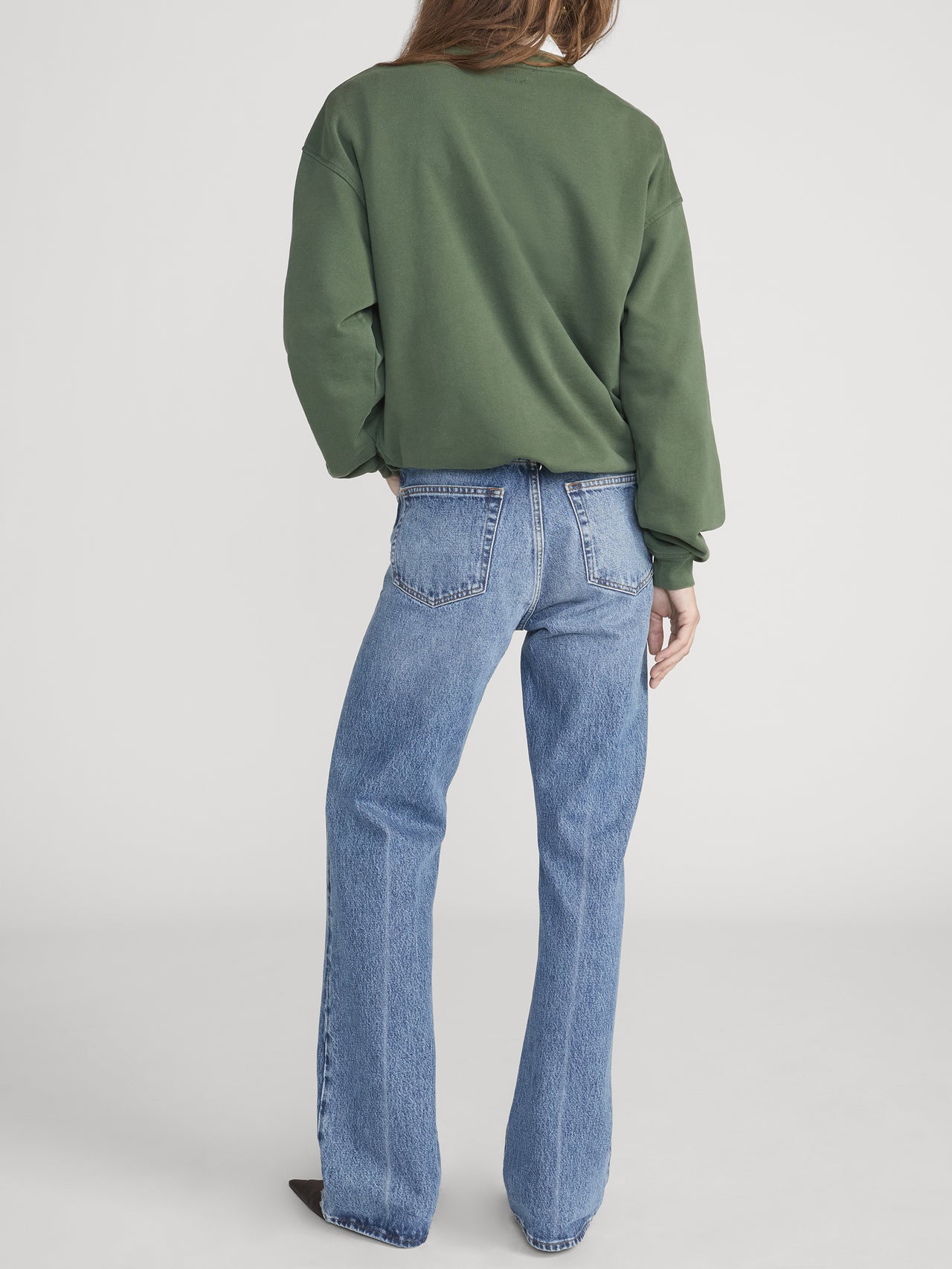 Ritz Crewneck Back On Model