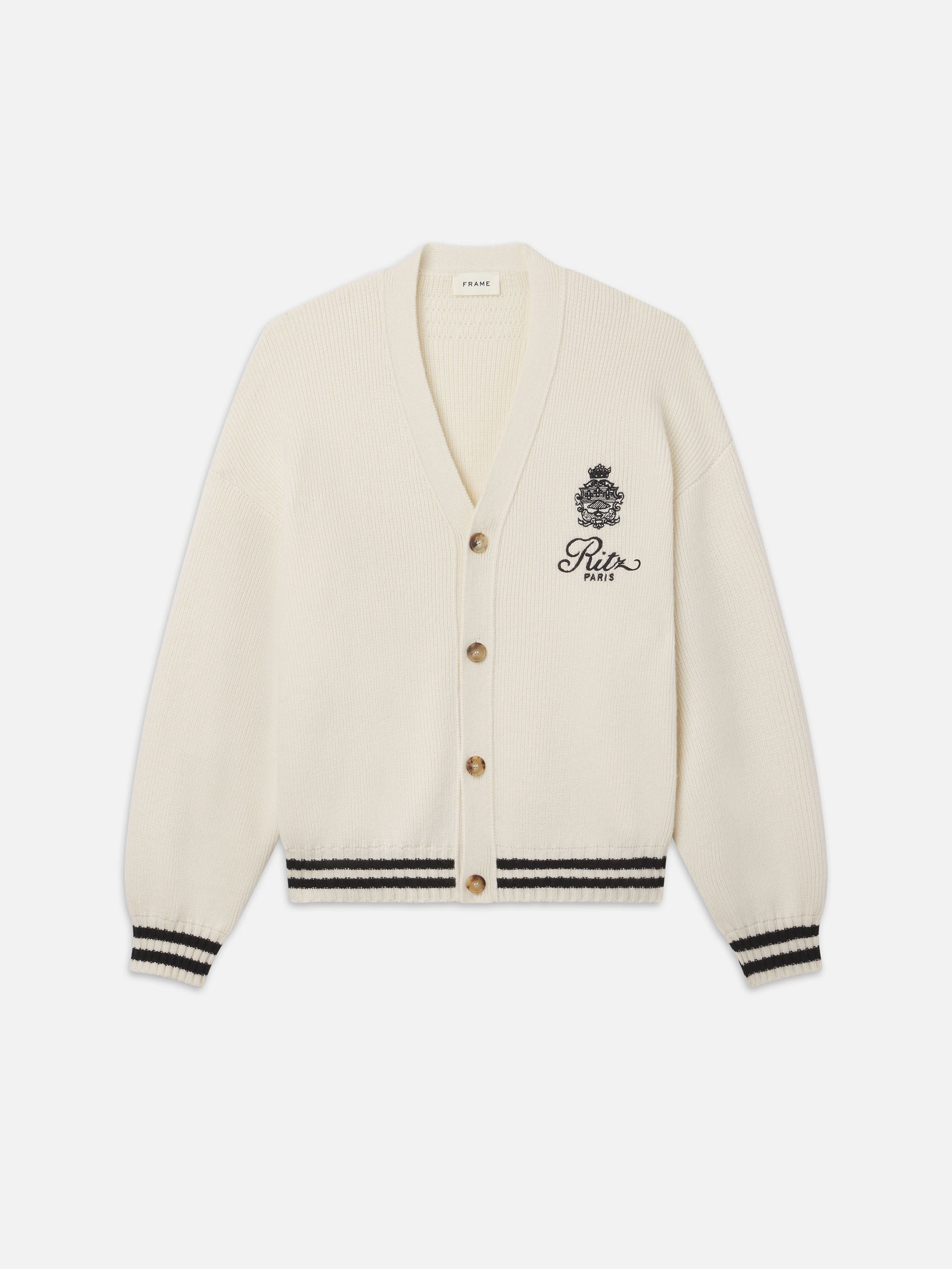 RITZ CASHMERE CARDIGAN CREAM