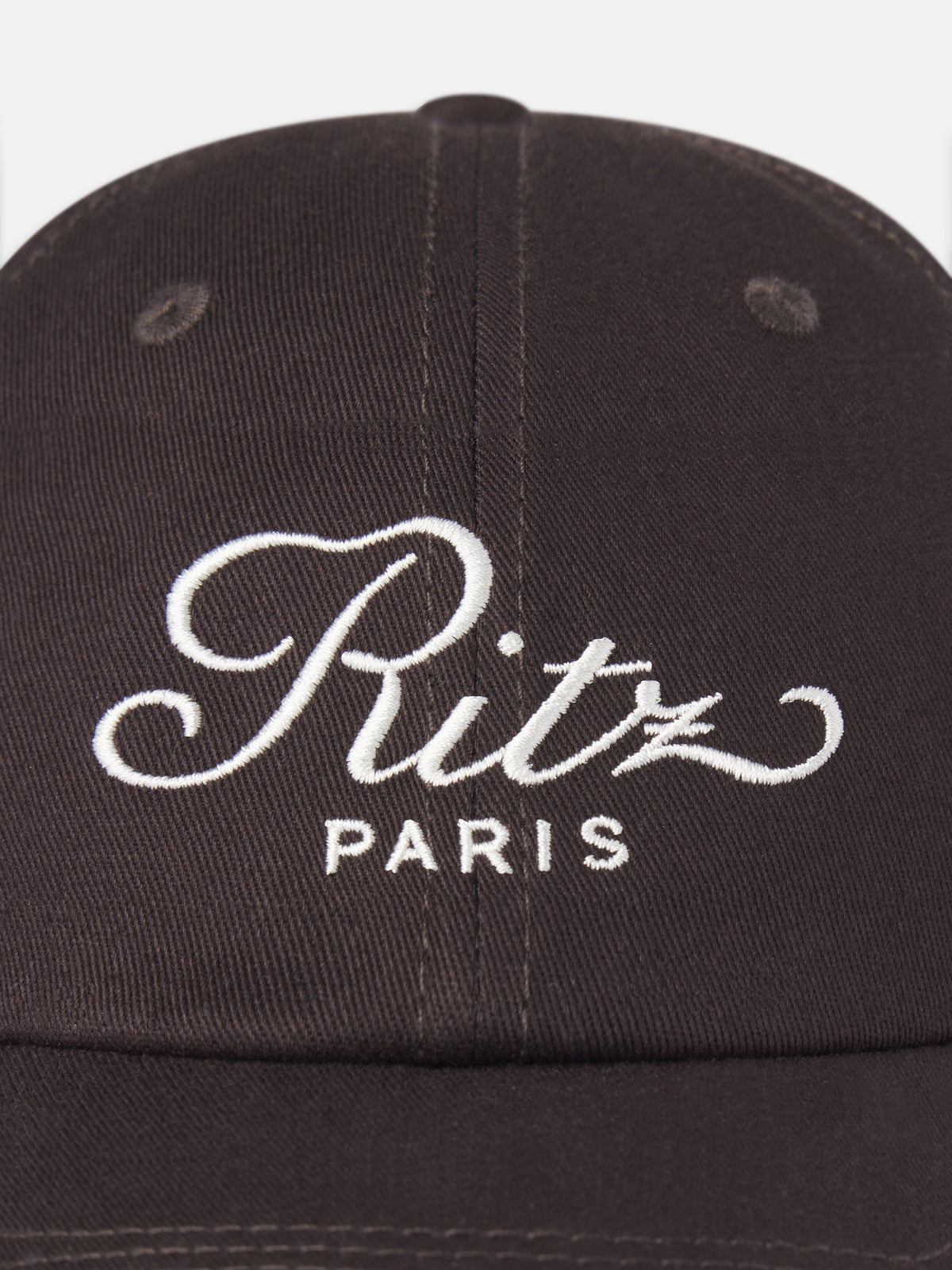 Ritz Baseball Hat Fabric Detail Shot